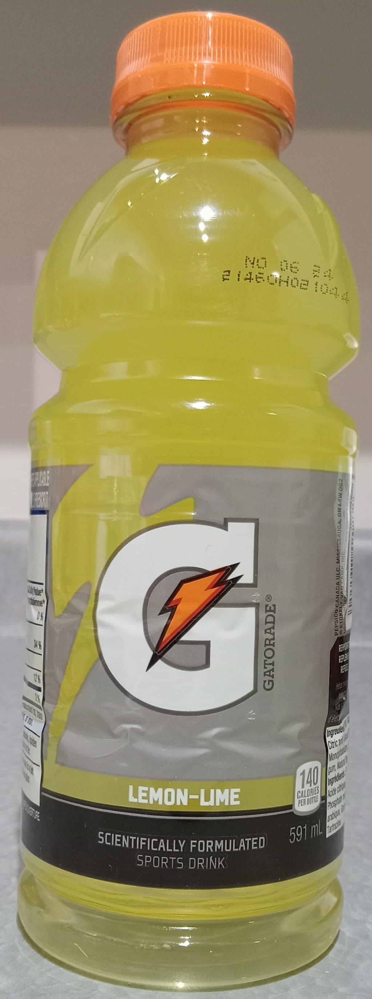 G Lemon-Lime Sports Drink packshot