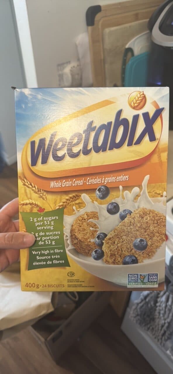 Weetabix Whole Grain Cereal packshot