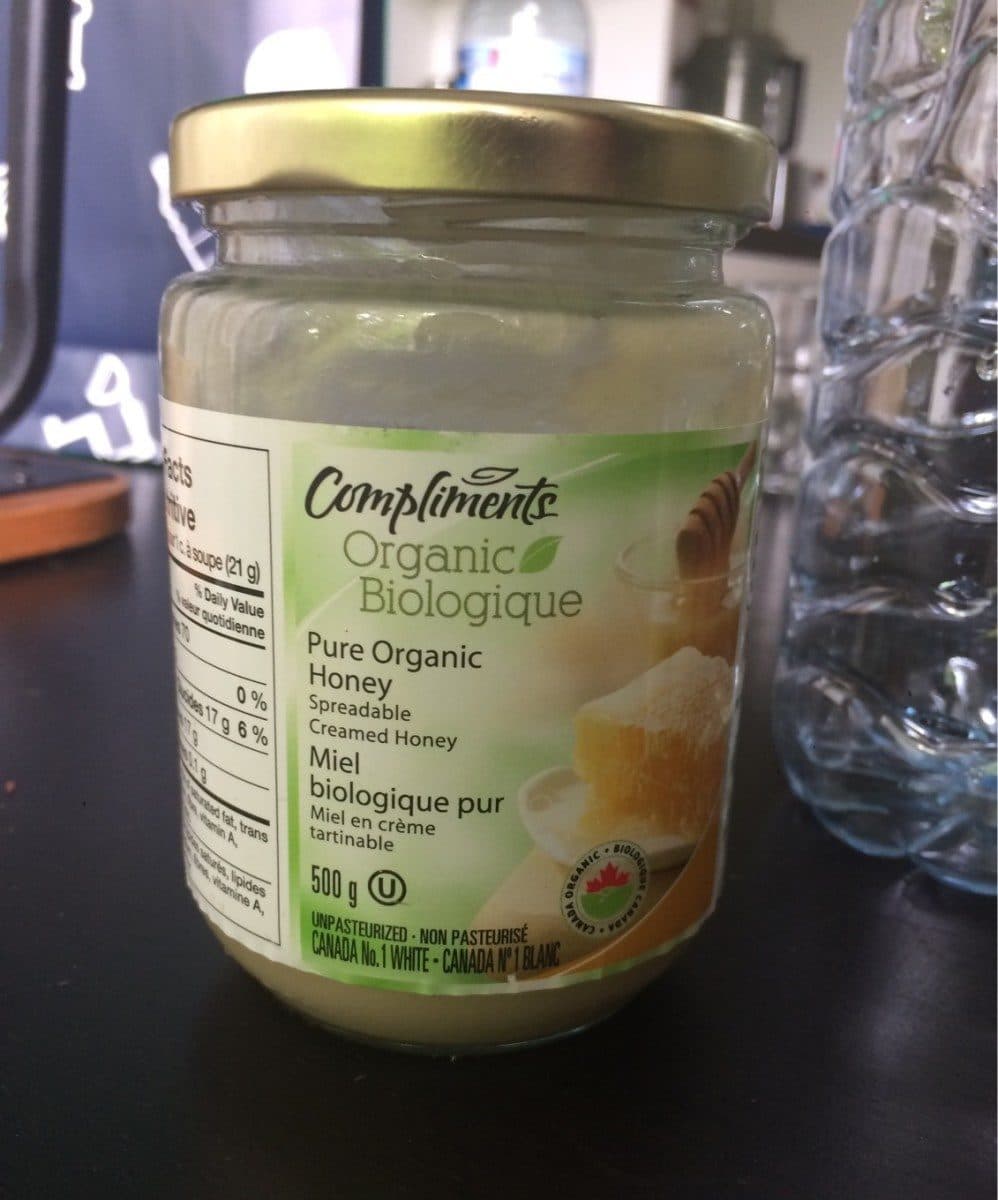 Compliments Miel biologique pur packshot