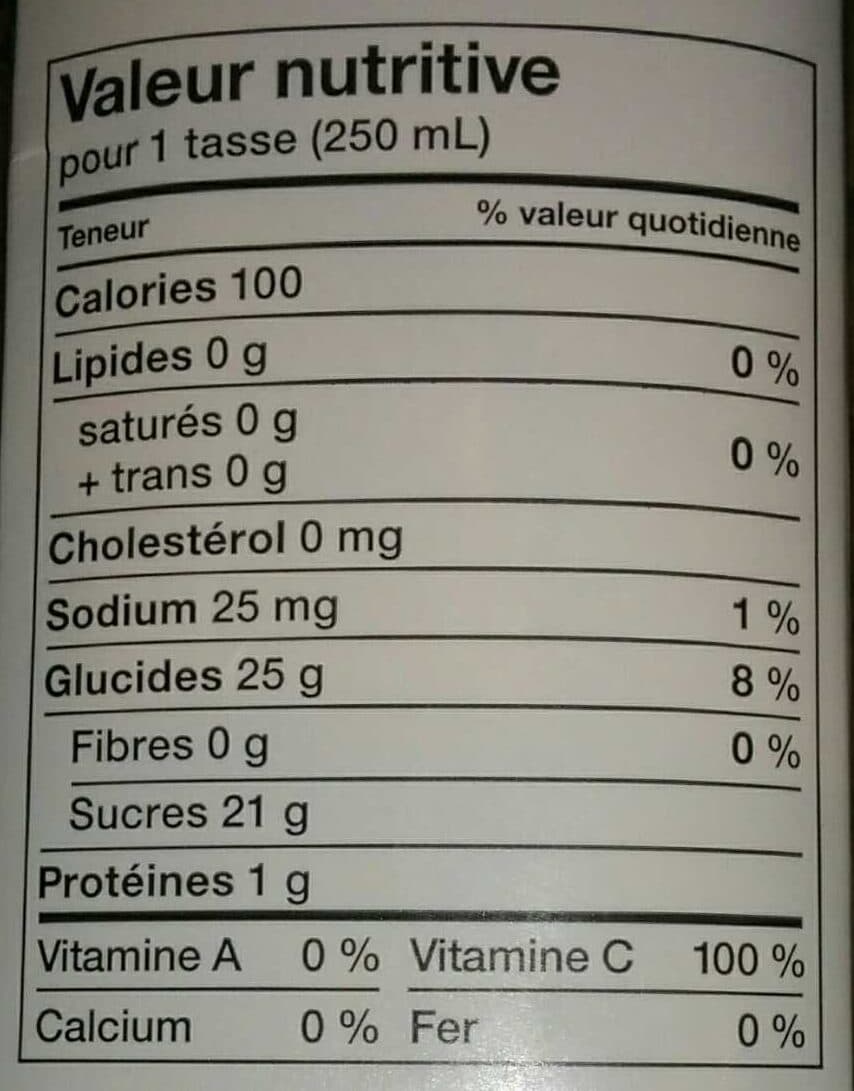 Compliments Mélange de jus tropical packshot