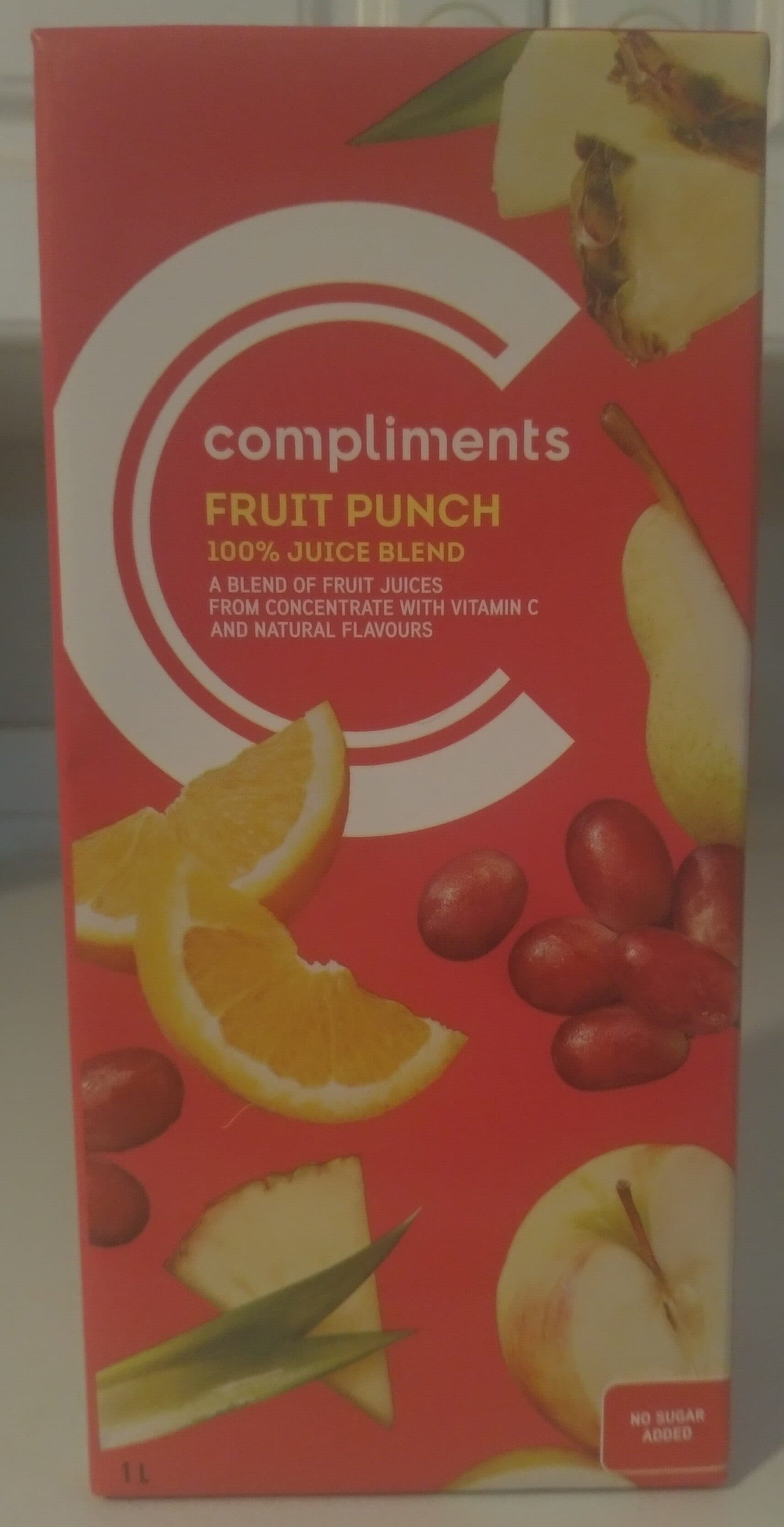 Compliments Fruit Punch packshot