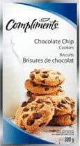 Compliments Chocolate chip cookies packshot