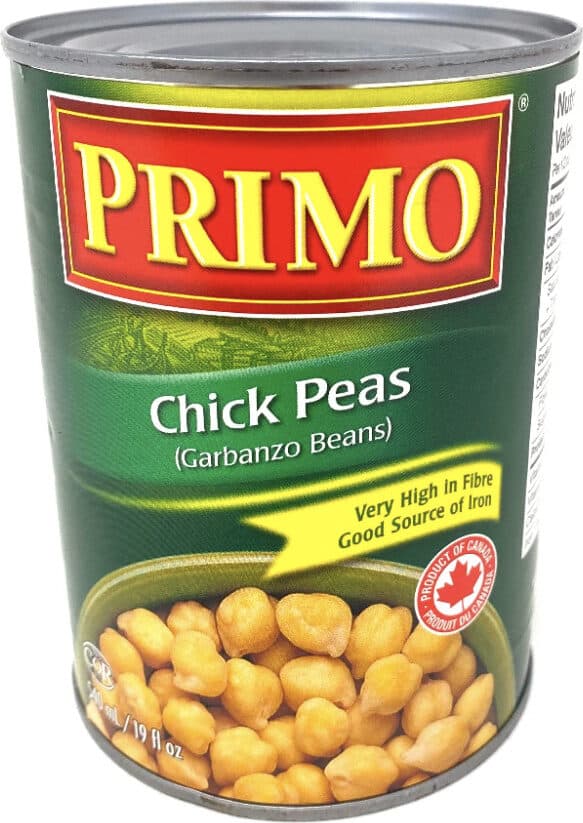 Primo Chick peas packshot