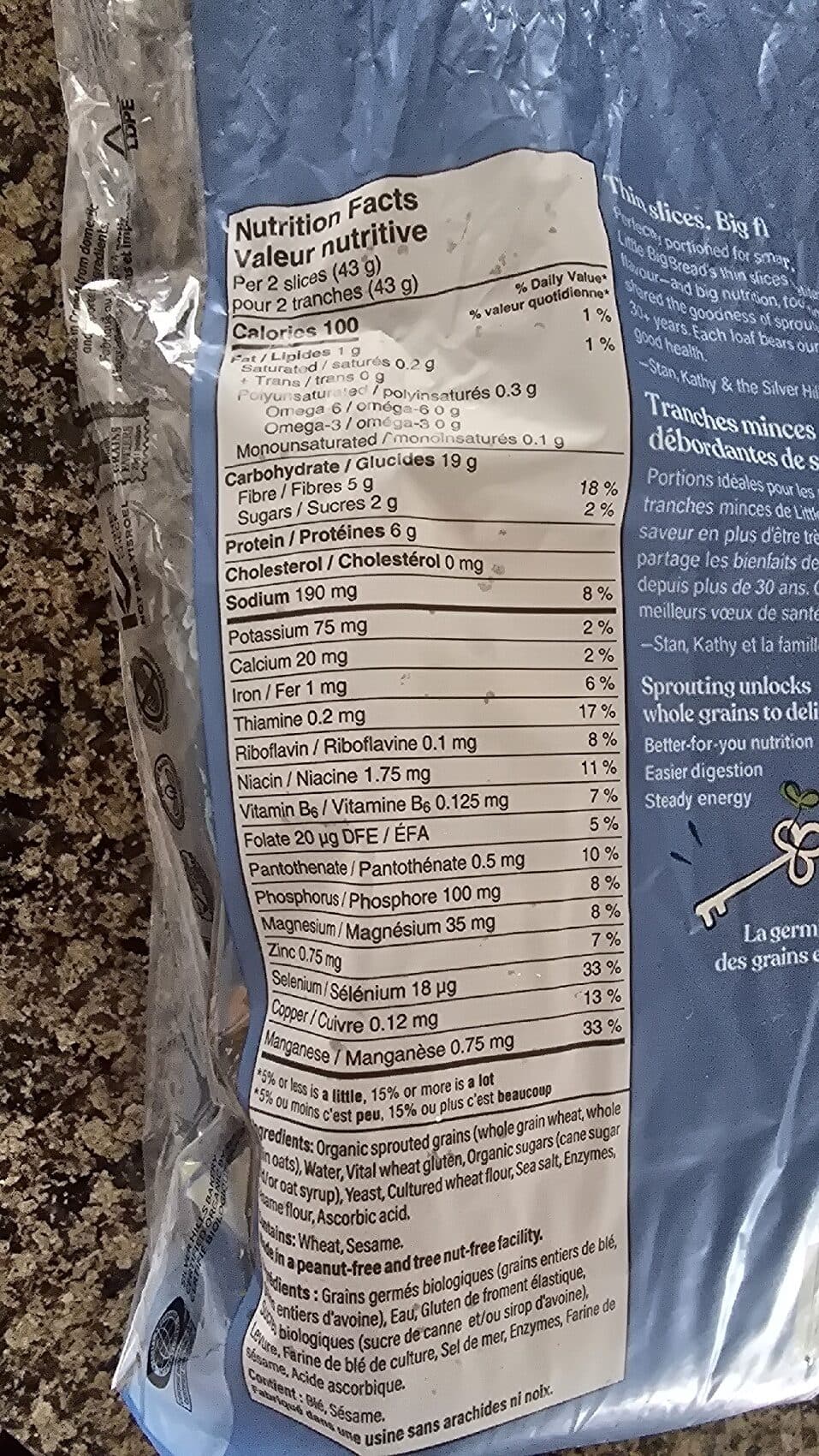 Silver Hills Little Big Bagel packshot