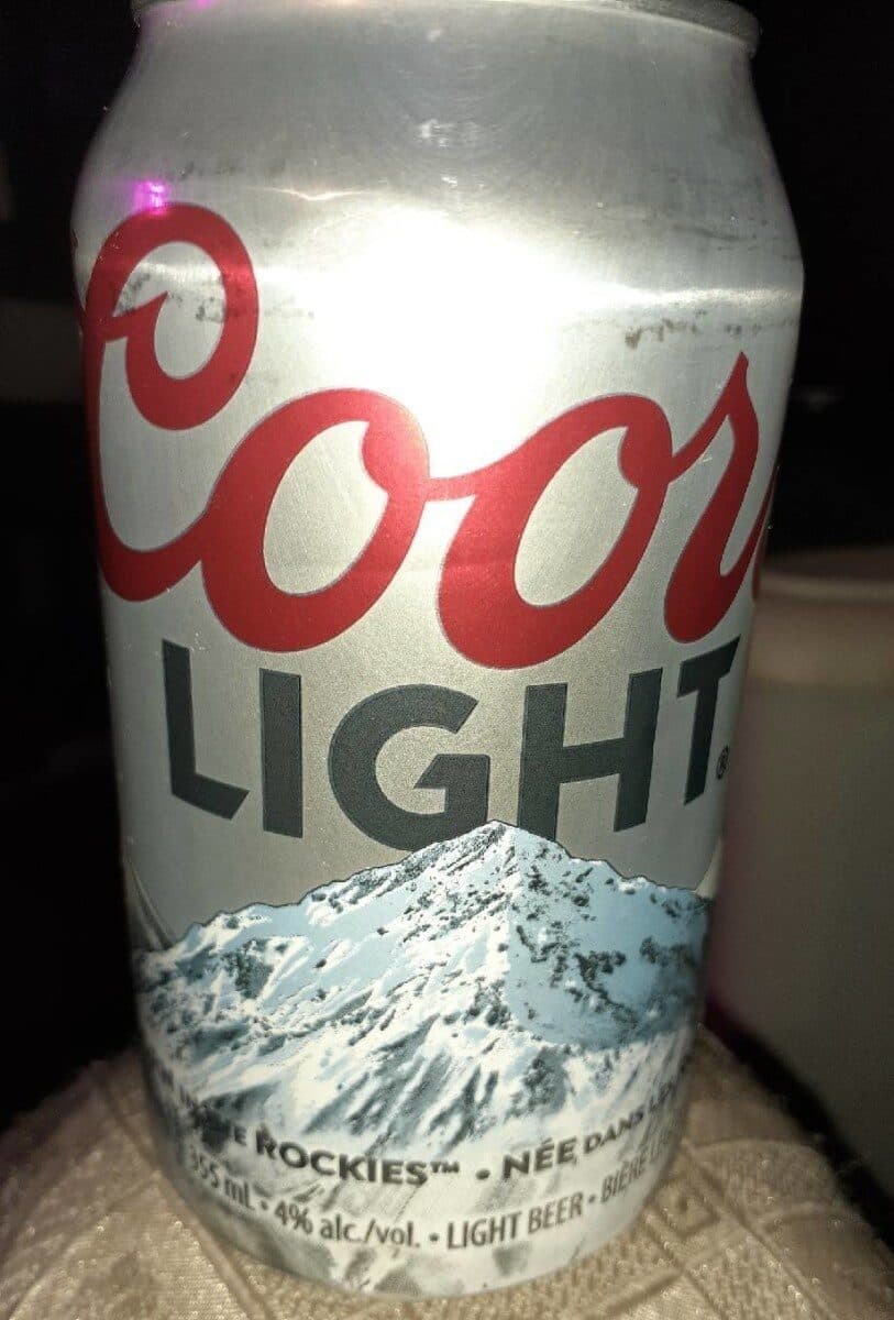 Open Food Facts Coors light packshot