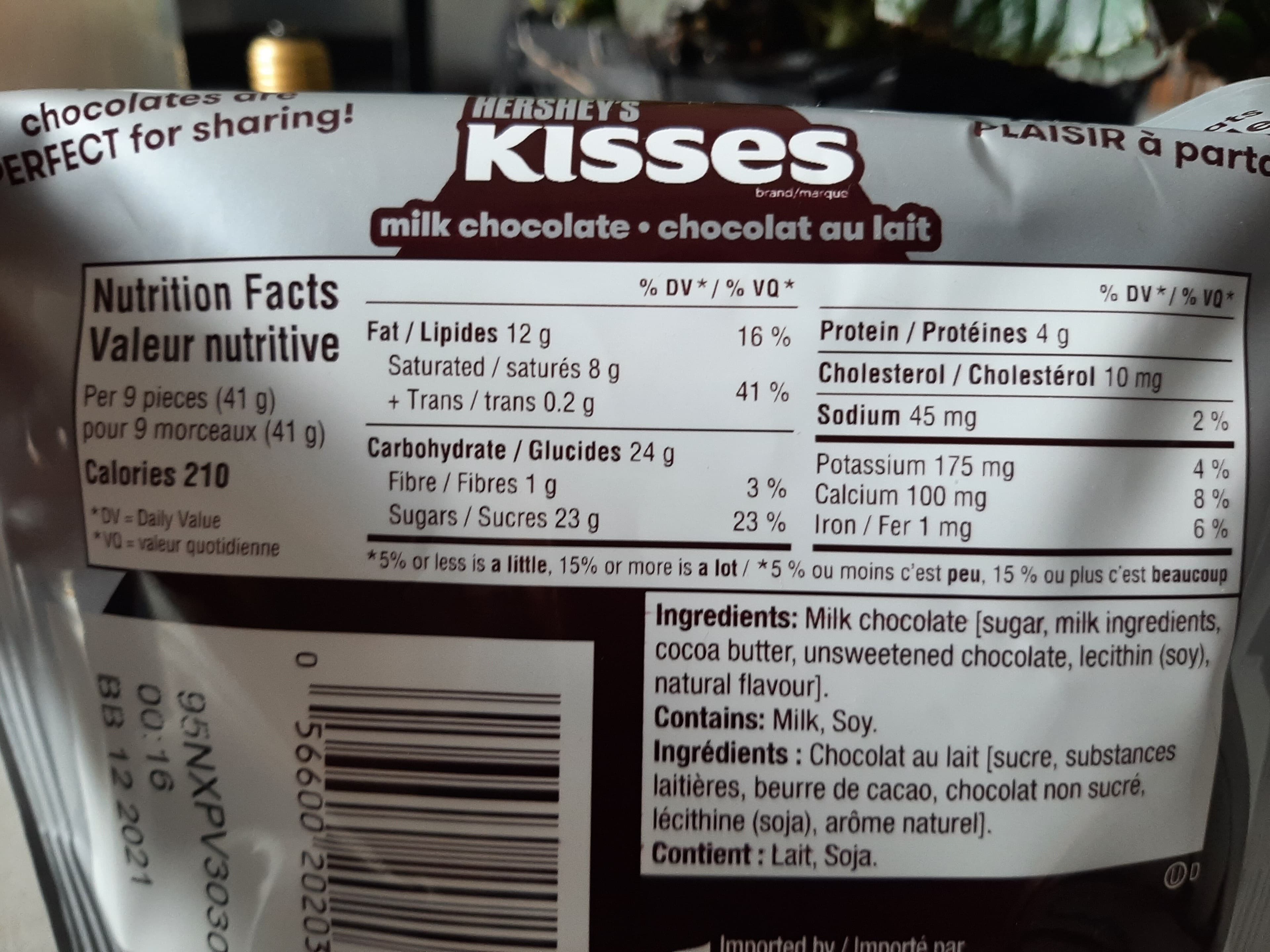 Hershey's Kisses packshot