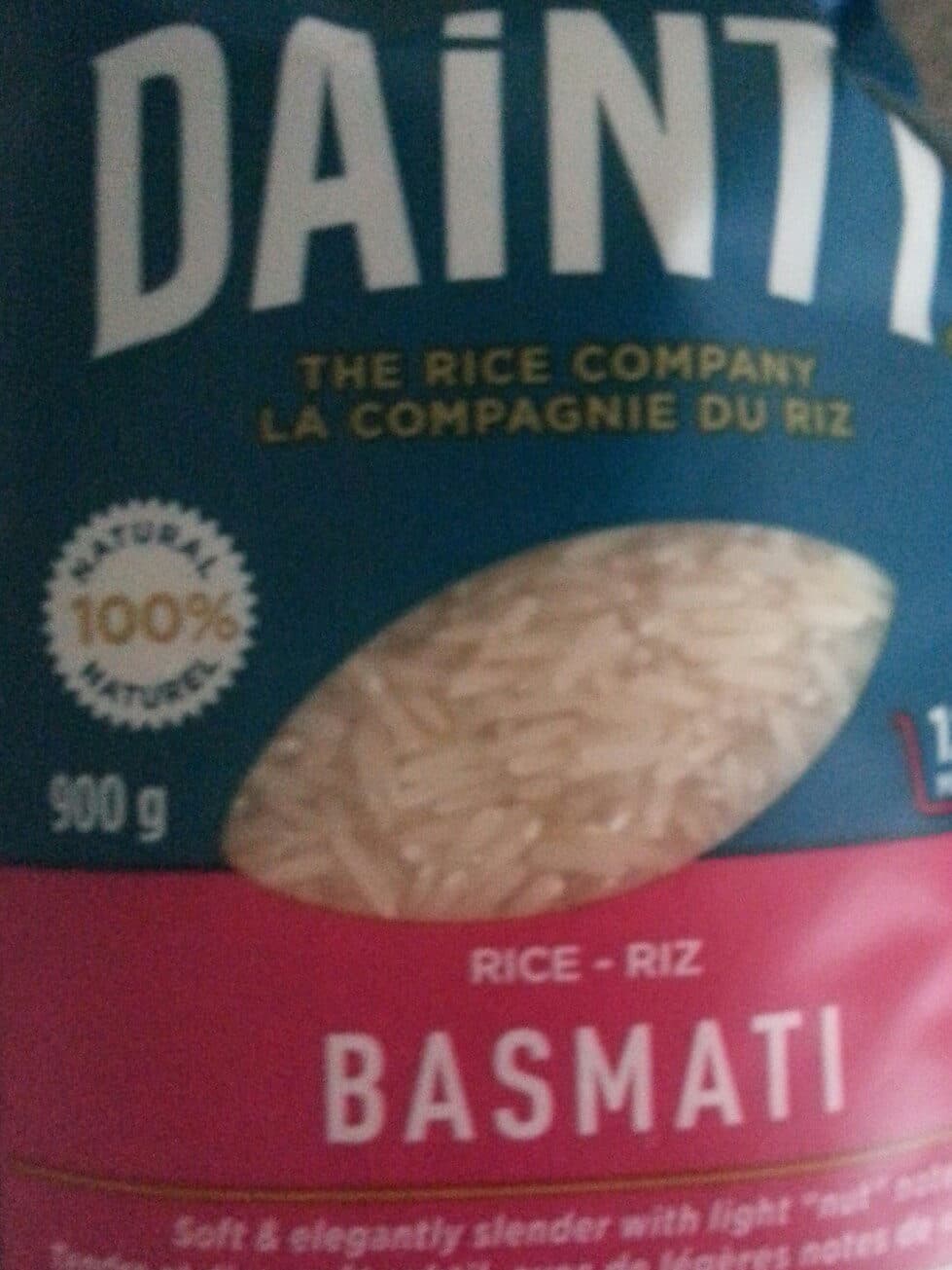 Dainty Foods Basmati Rice packshot