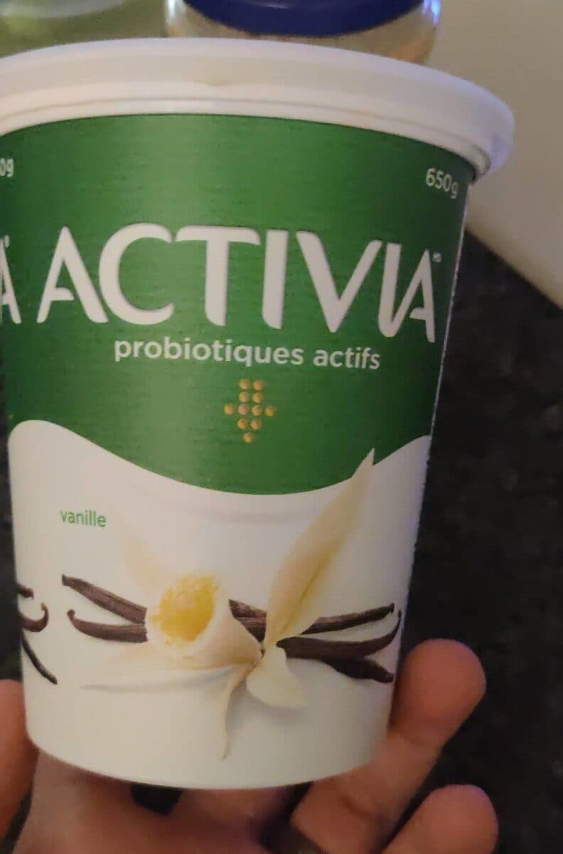 ACTIVIA vanilla packshot