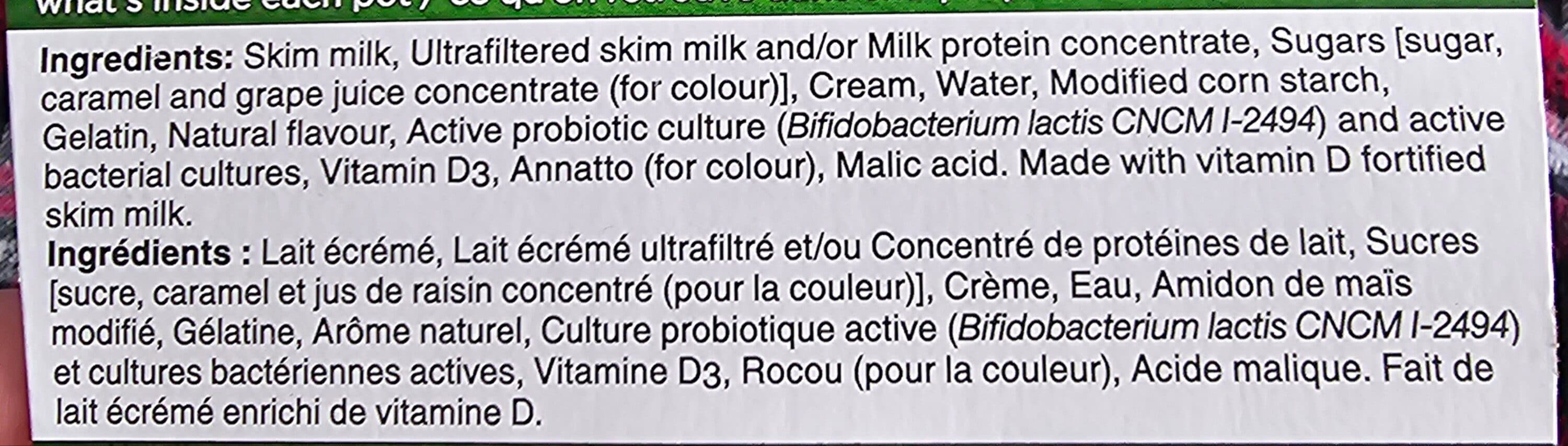 Danone Yogourt probiotique Activia Vanille2,9 M.G. packshot