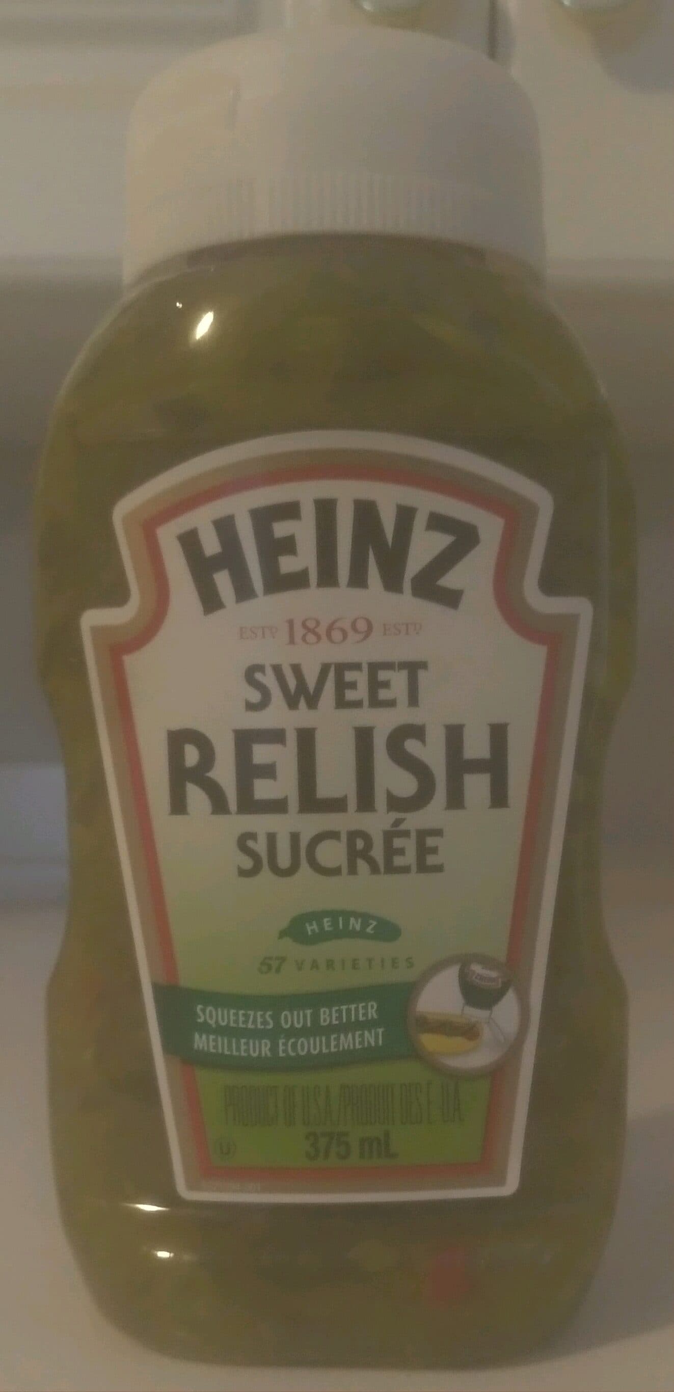 Heinz Sweet Relish packshot