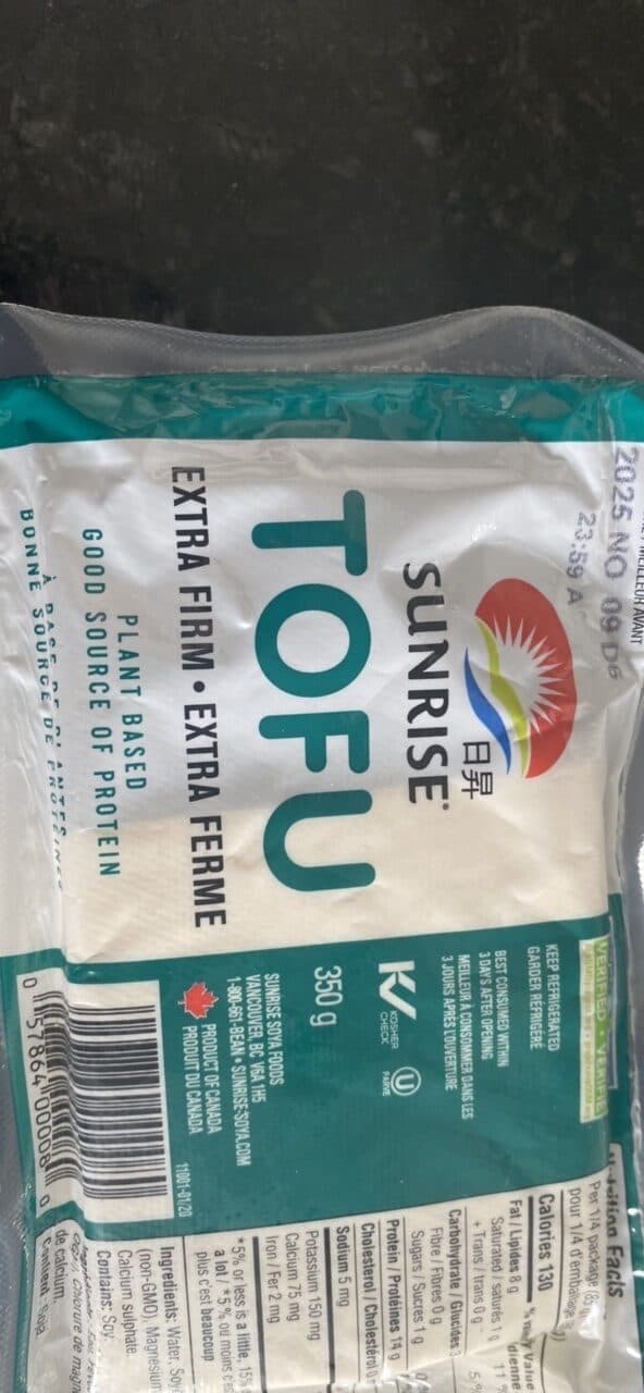 SUNRISE TOFU packshot