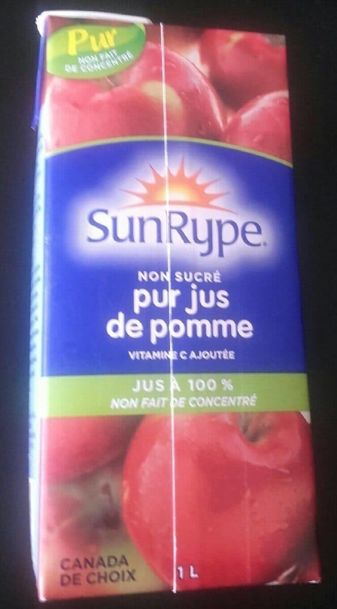 SunRype 100% Pure Apple Juice packshot