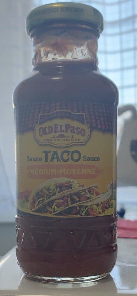 Old El Paso Medium Taco Sauce packshot