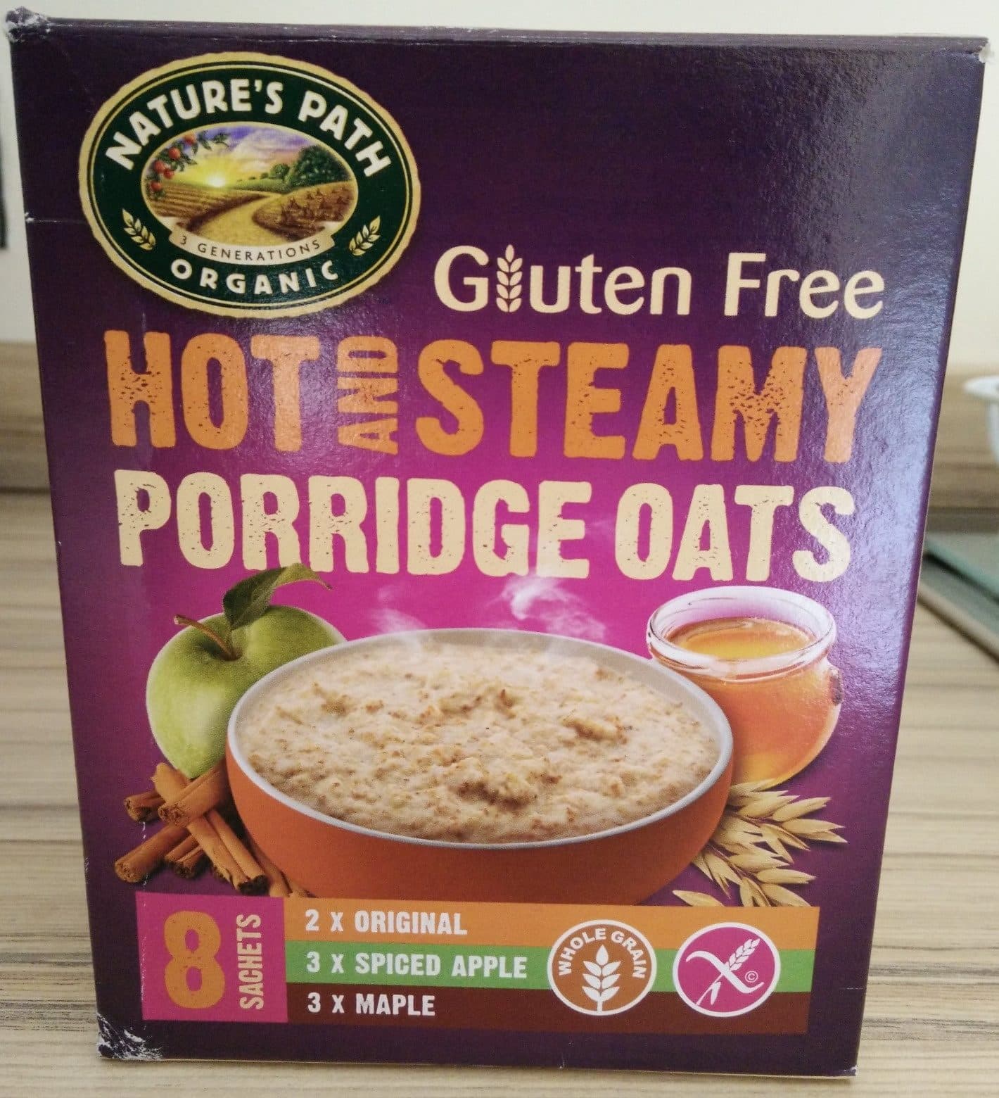 Nature's Path Hot & Steamy Porridge Oats packshot