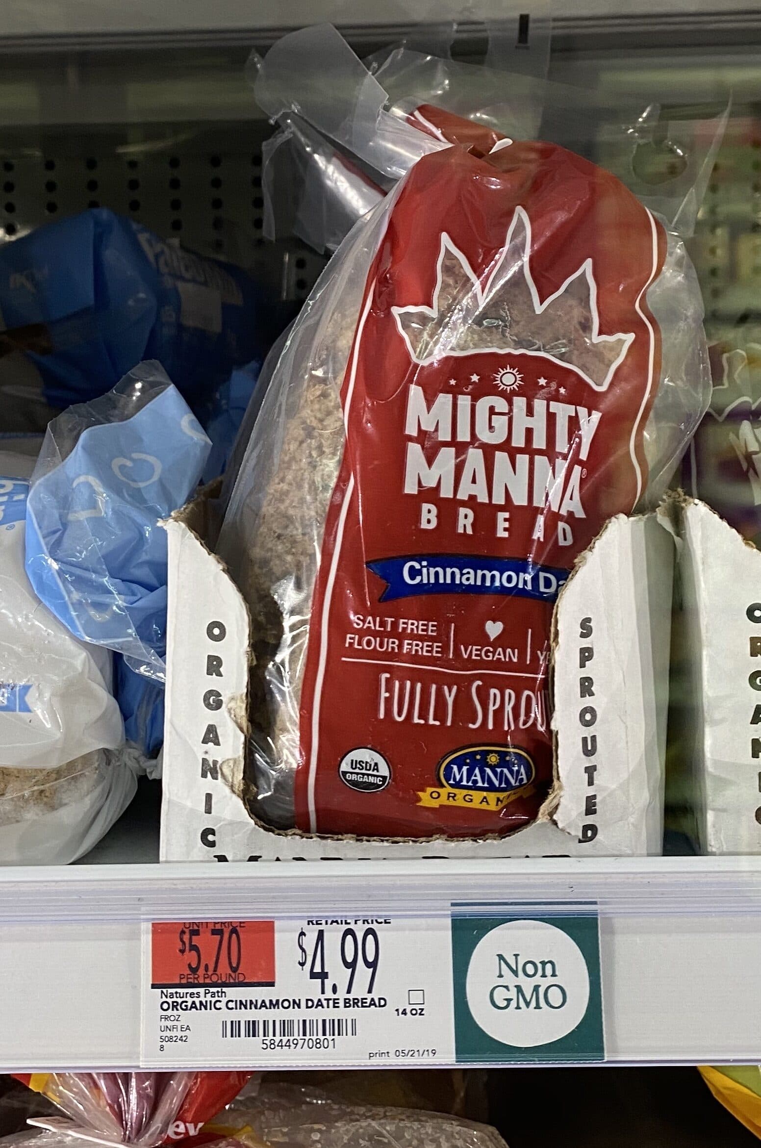 Manna Manna bread packshot