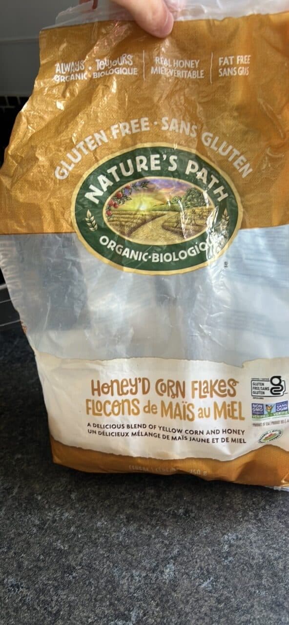 Nature's Path Honey'D Corn Flakes packshot