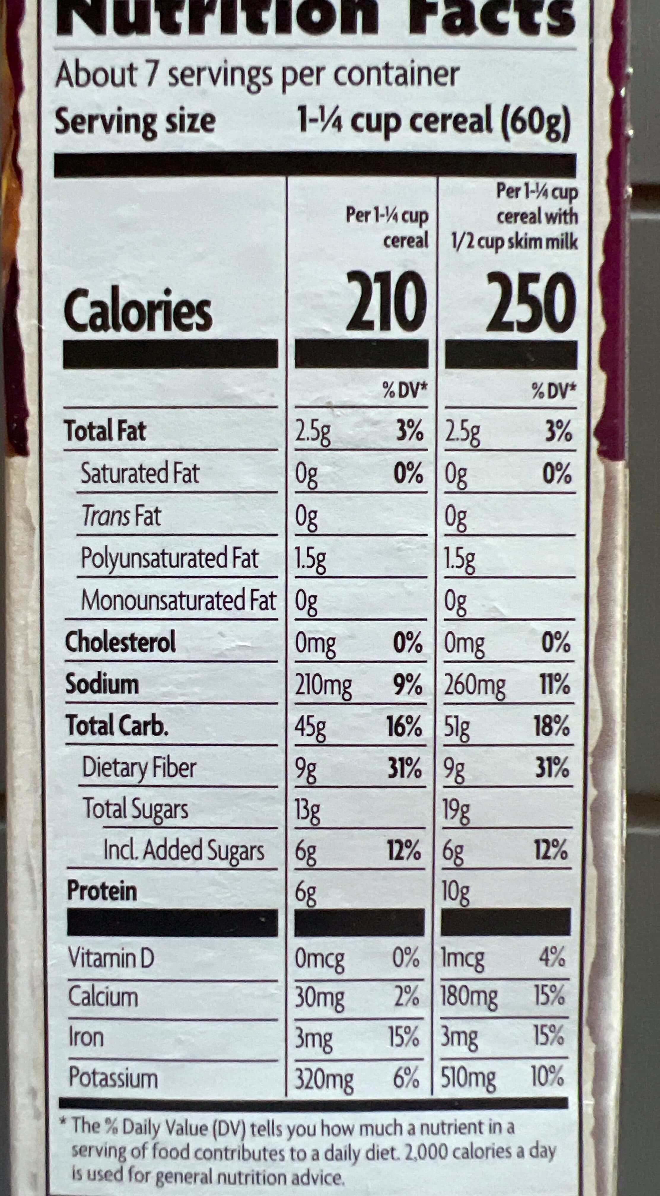 Nature's Path Flax Plus Raisin Bran packshot