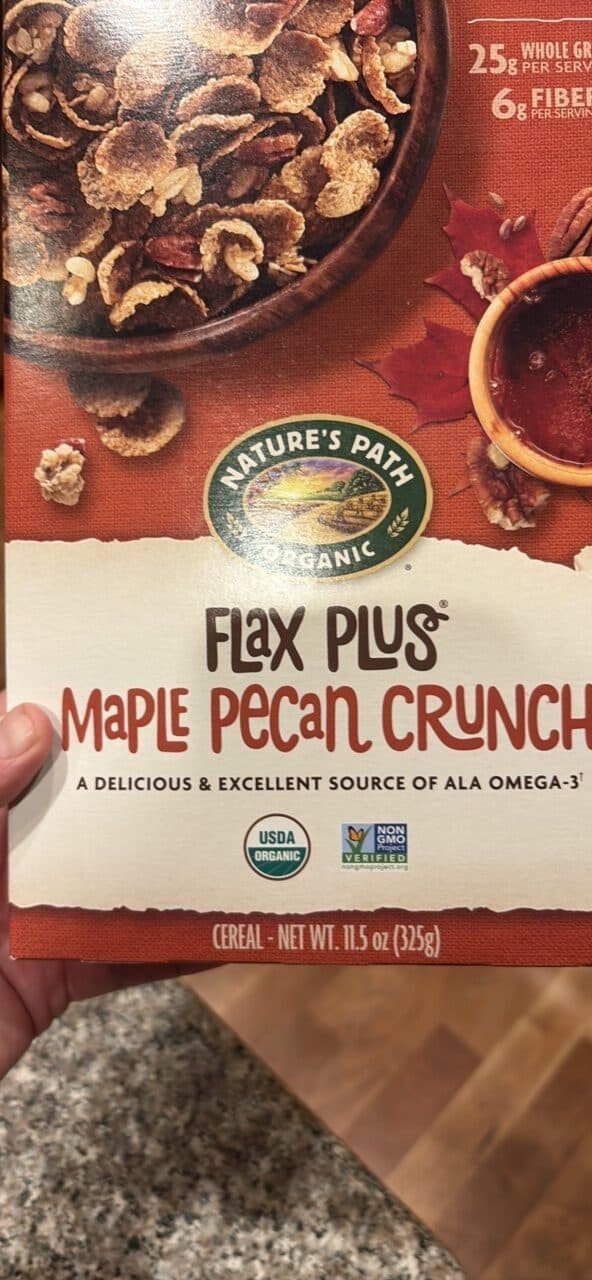Nature's Path Flax Plus Maple Pecan Crunch packshot