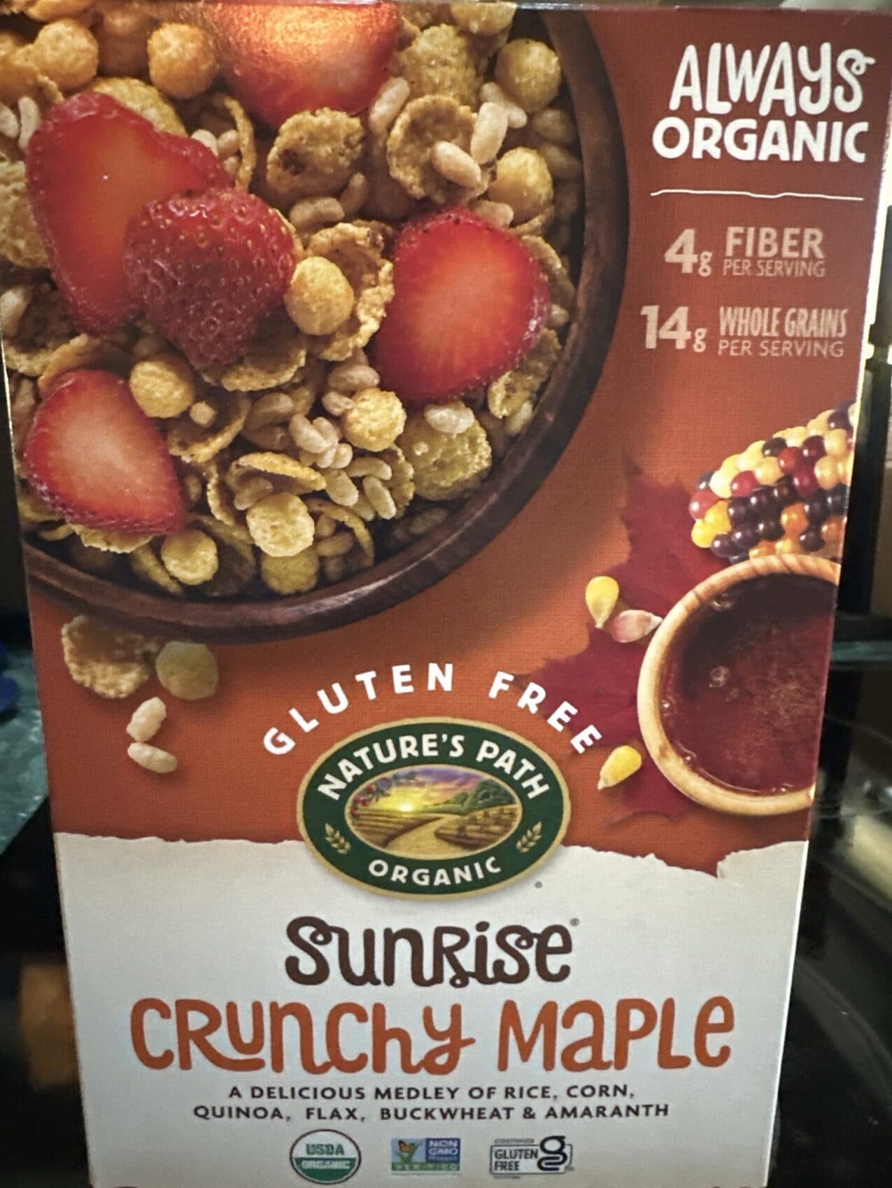 Nature's Path Sunrise Crunchy Maple Cereal packshot
