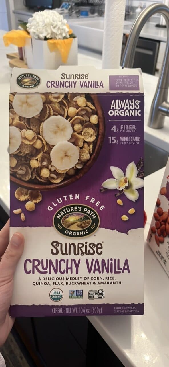 Nature's Path Organic Sunrise Crunchy Vanilla packshot