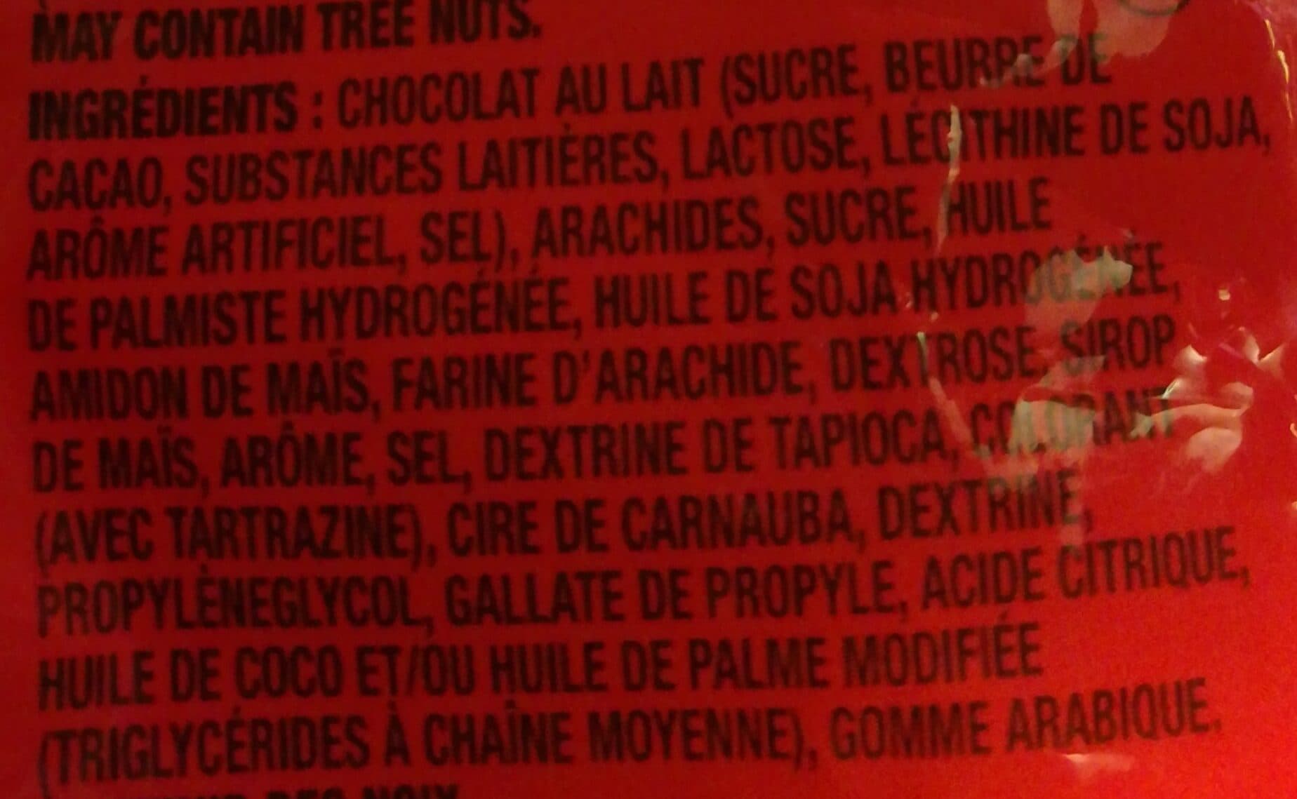 M&M's M &M'S Bonbons Au Chocolat Au Lait Beurre D'arachide packshot