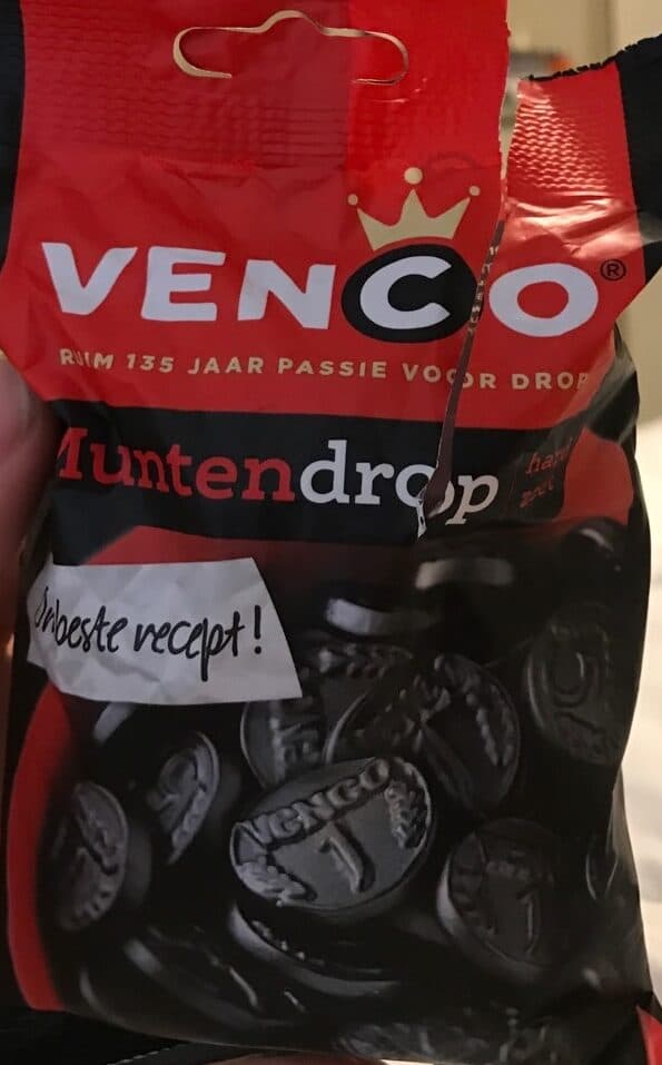 Venco Munten Drop Licorice Coins Hard packshot