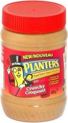 Open Food Facts Planters Crunchy Peanut Butter packshot