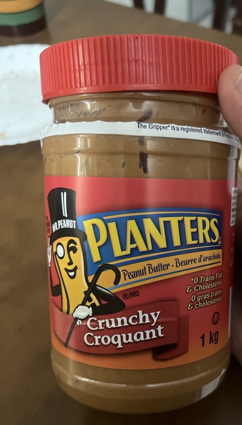 Planters Peanut Butter Crunchy packshot