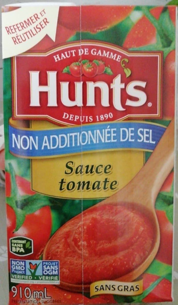 Hunt's Tomato Sauce, No Salt Added packshot