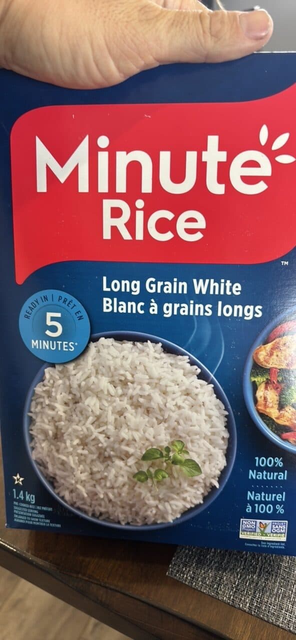 Minute Rice Long Grain White packshot