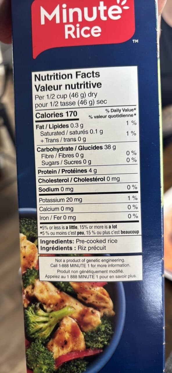 Minute Rice Long Grain White packshot