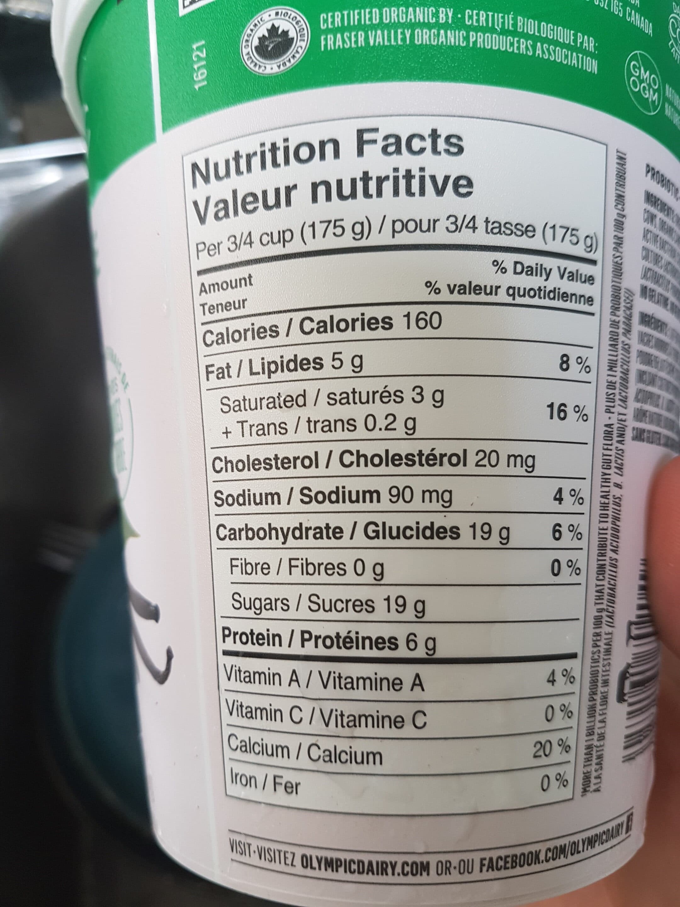 Olympic Biologique probiotique packshot