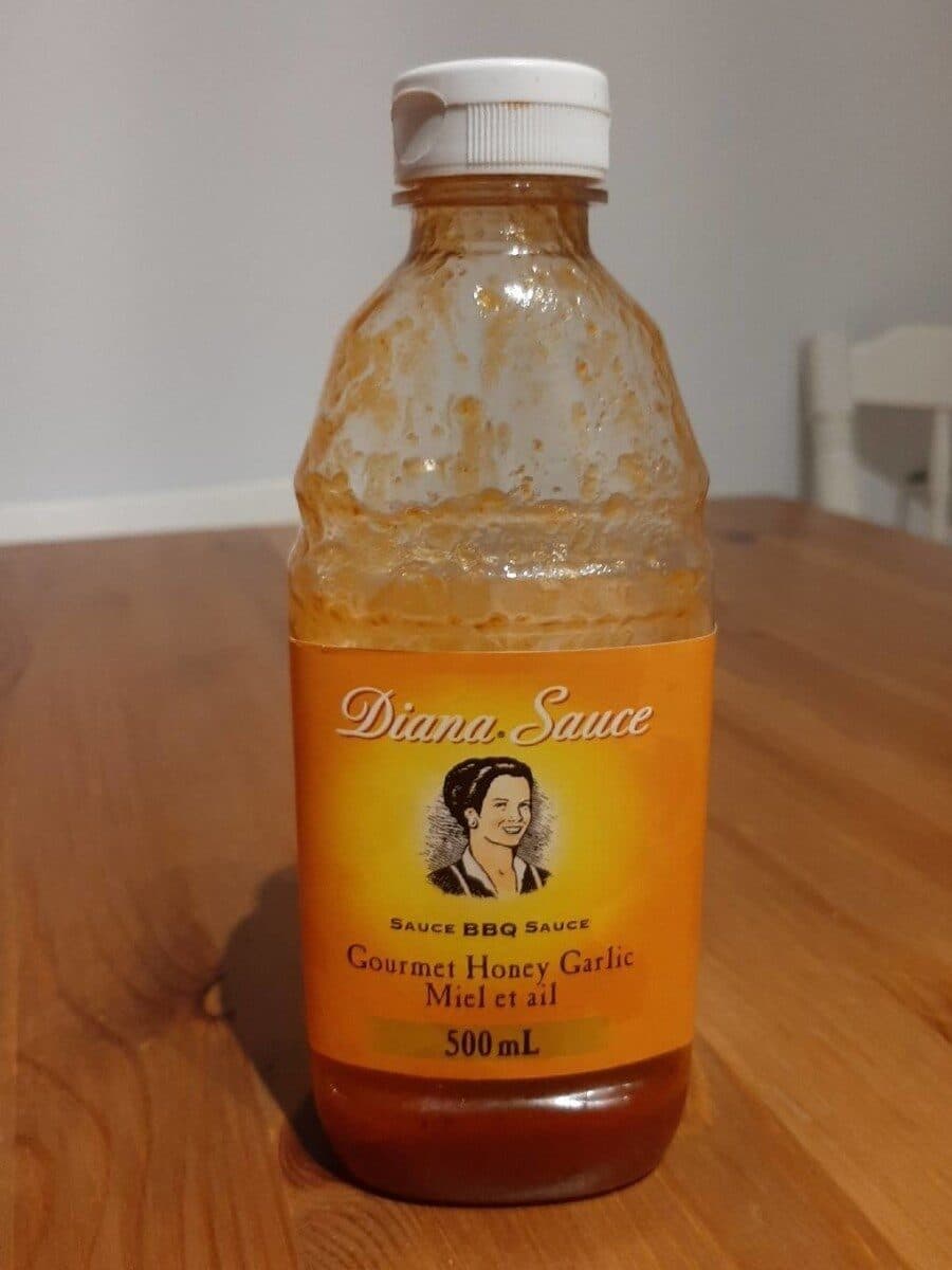 Diana Sauce Sauce BBQ gourmet miel et ail packshot