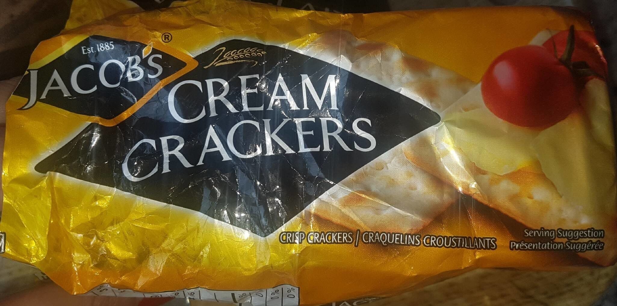 Jacob's Jacob's, cream crackers packshot