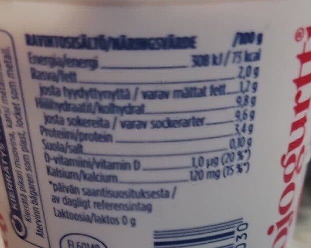 Valio Hedelmä-pommi packshot