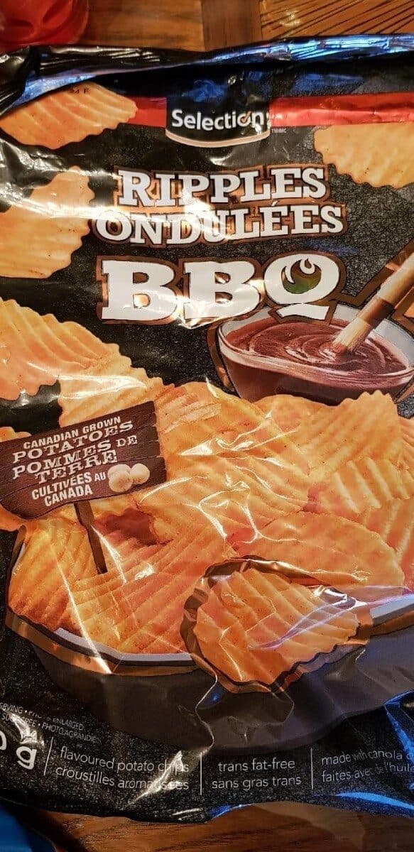 Selection Ripples ondulées BBQ packshot