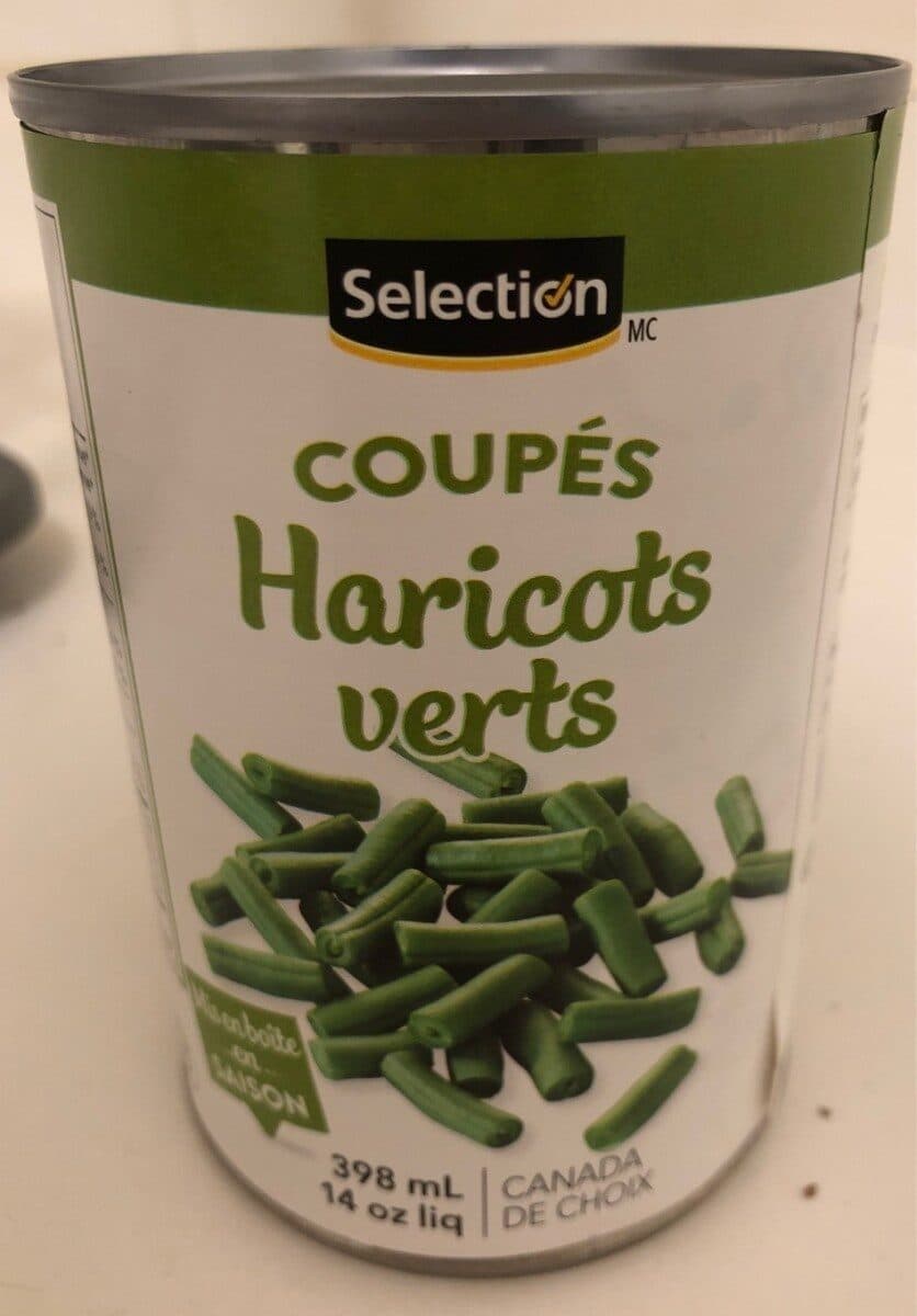 Selection Haricots verts packshot