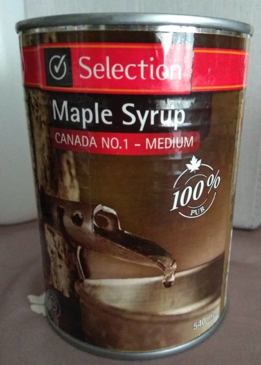 Selection Maple Syrup packshot