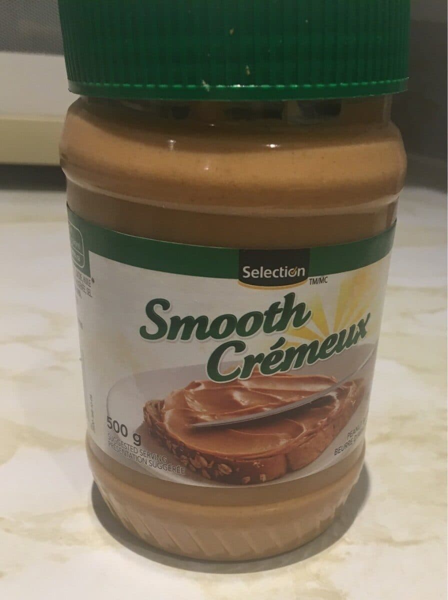 Selection Beurre d'arachide Smooth Crémeux packshot