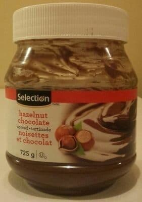 Sélection Tartinade noisettes et chocolat packshot