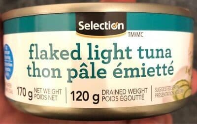 Selection Thon pâle émietté packshot