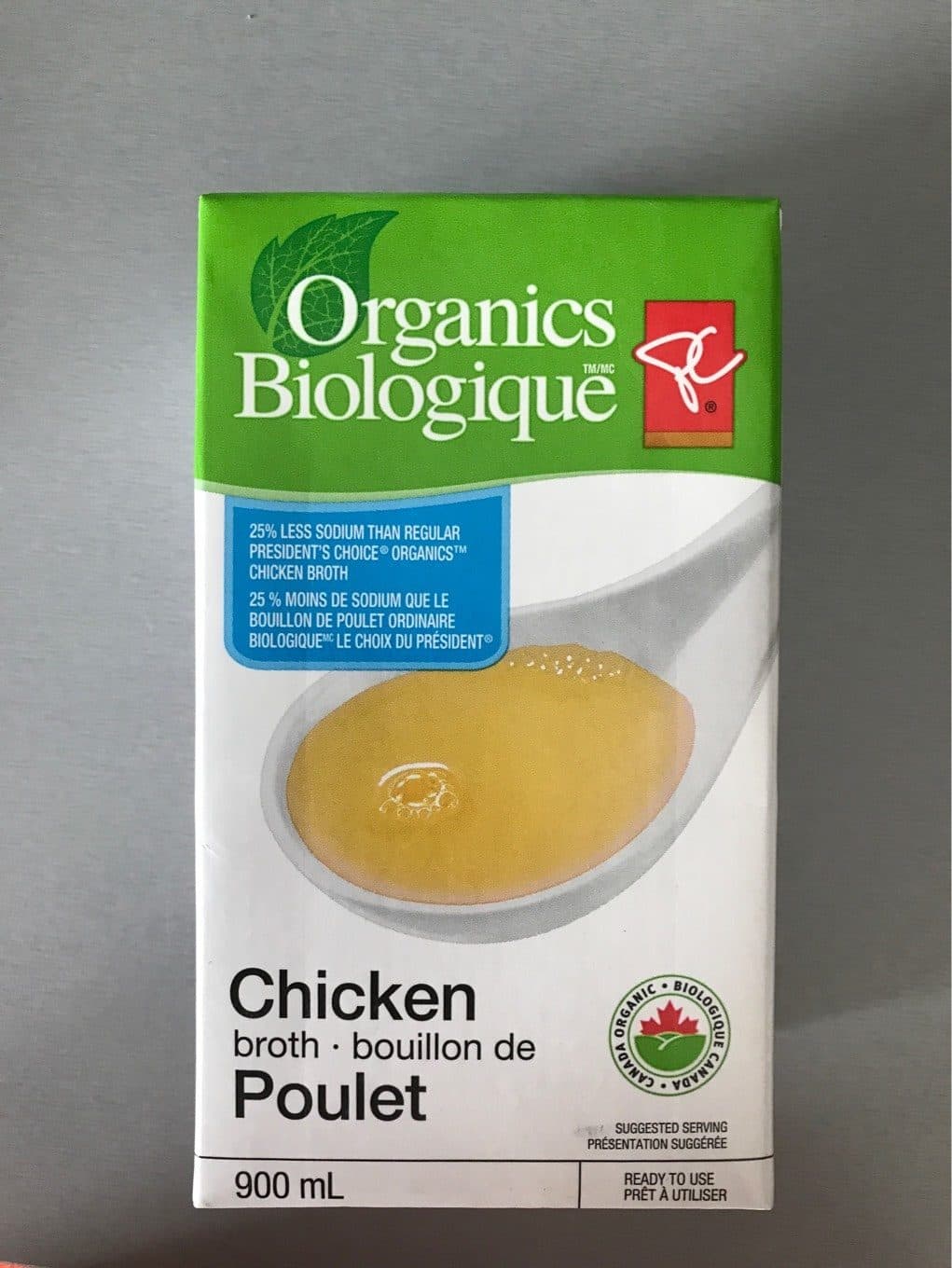 President Choice Bouillon de poulet packshot