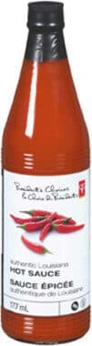Le choix du president Authentic Louisiana hot sauce packshot