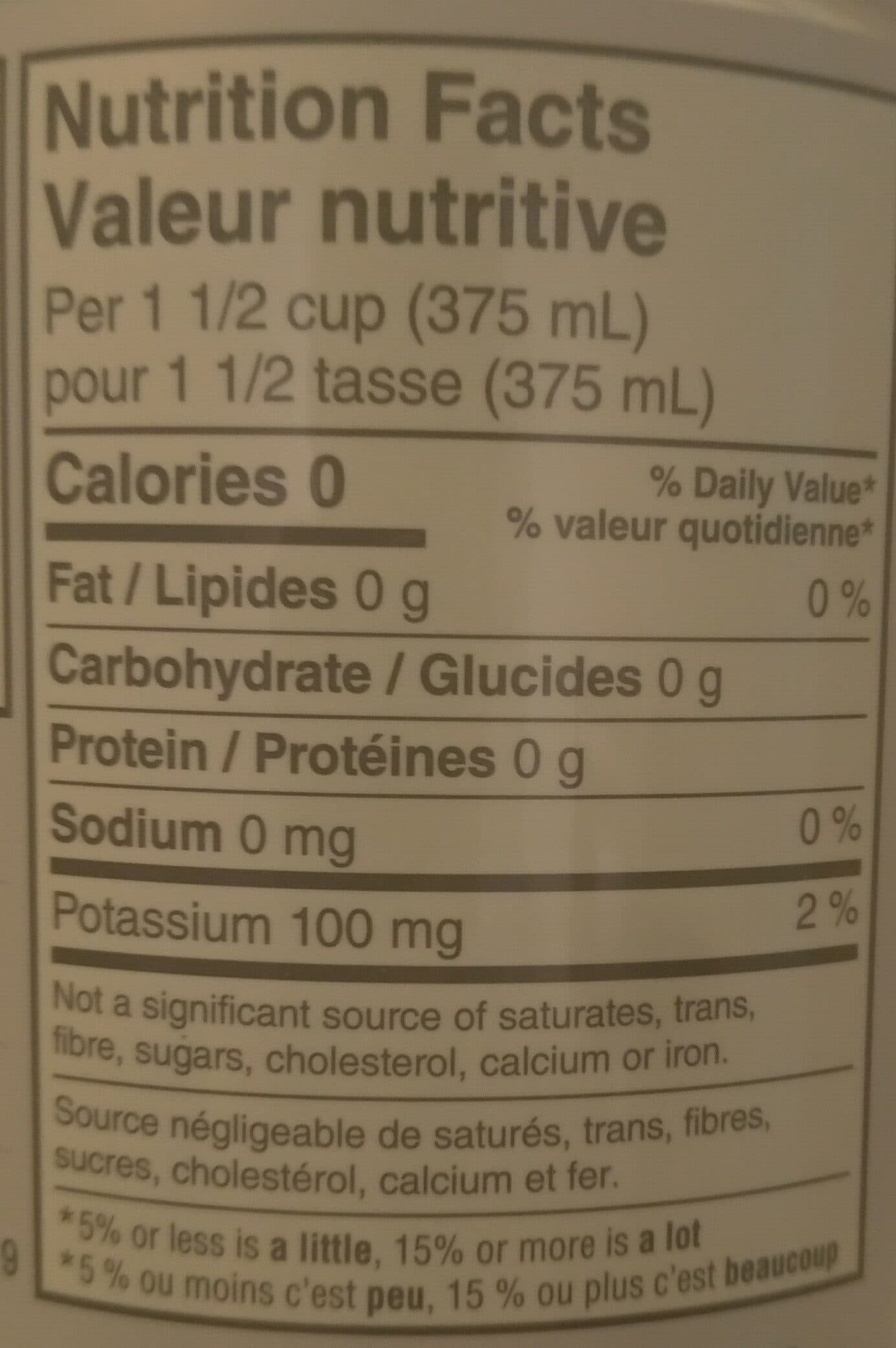 President's Choice Golden Peach Free & Clear packshot