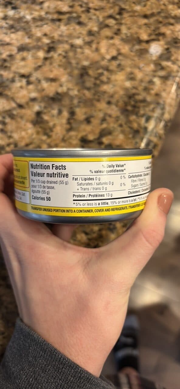 no name chunk light tuna packed in water packshot