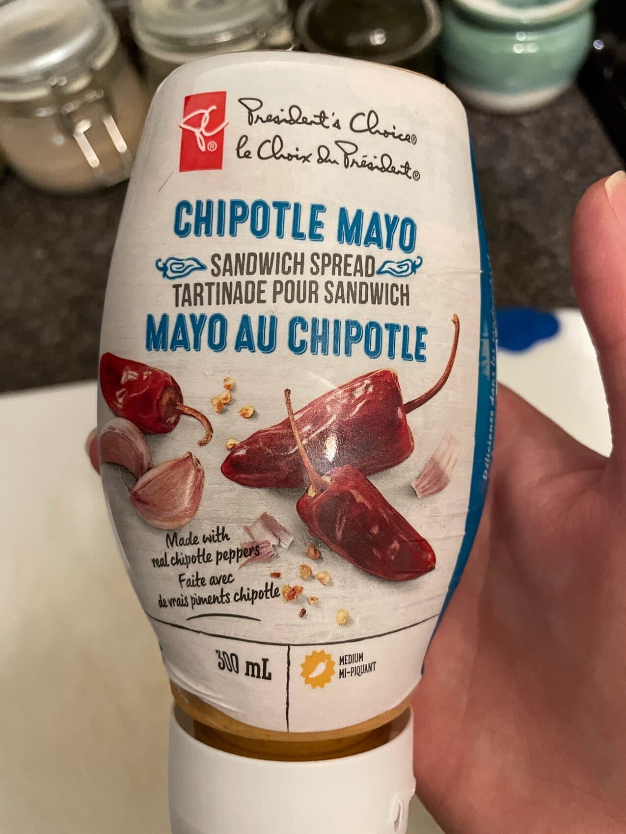 President's Choice Chipotle Mayo Sandwich Spread packshot