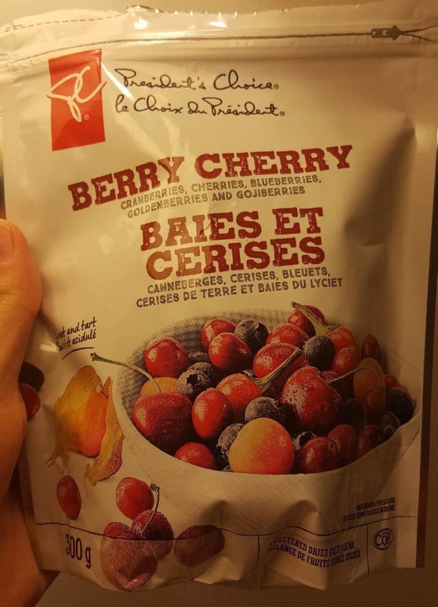 Open Food Facts Baies et cerises packshot