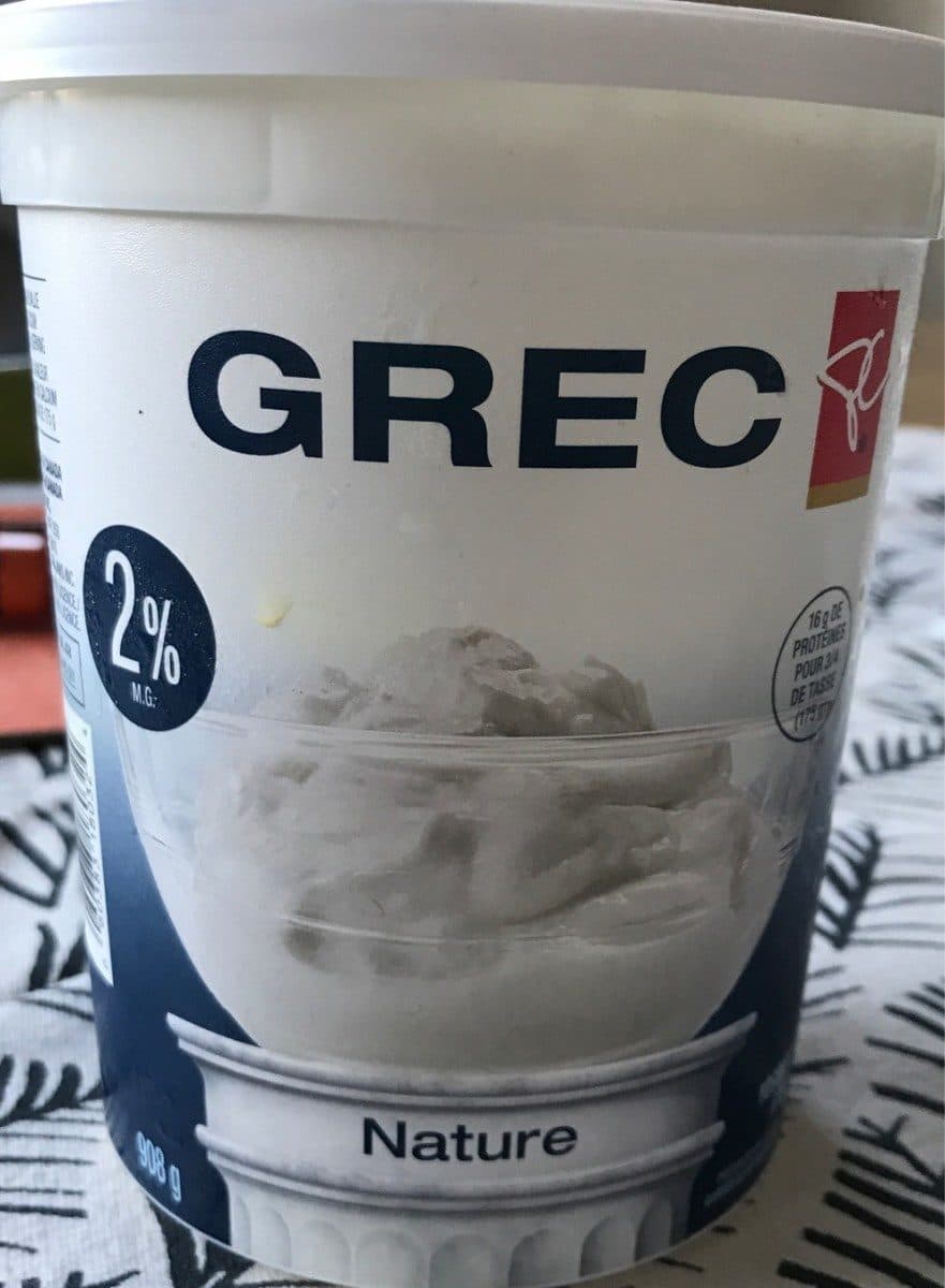 Open Food Facts Yogourt Grec packshot
