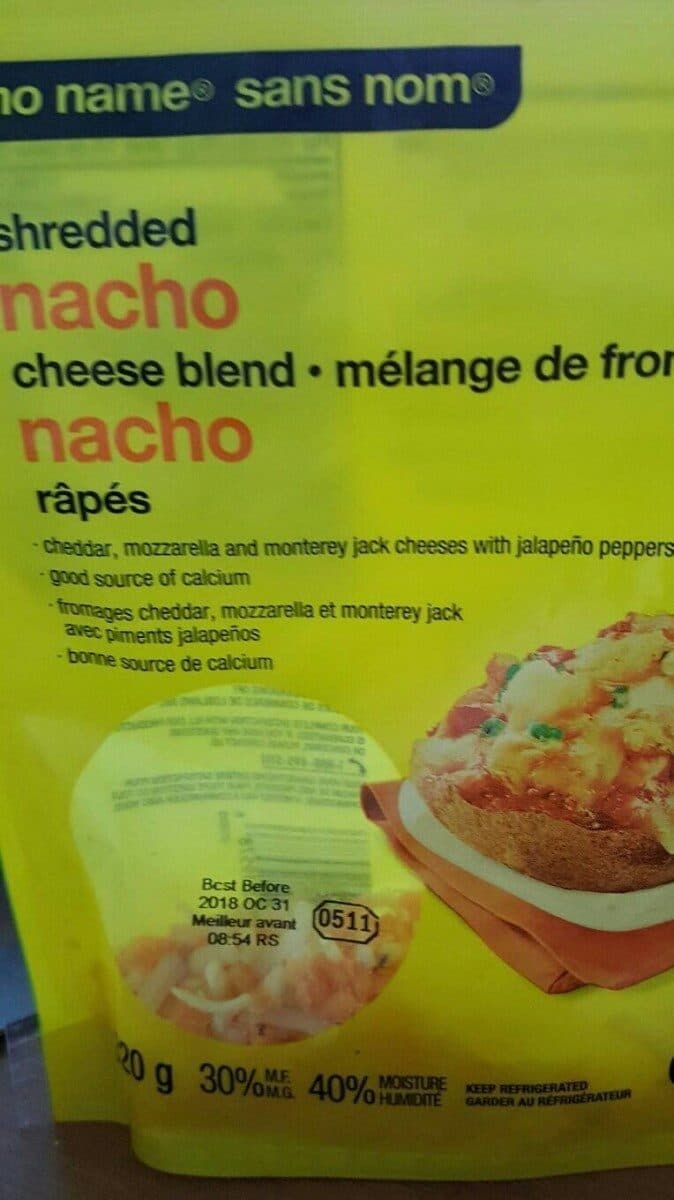 no name Mélange de fromage nacho packshot