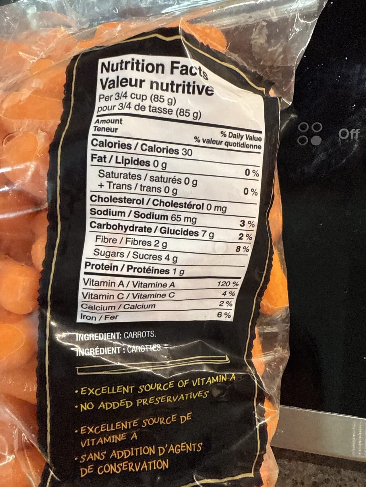 Farmer’s Market Baby Carrots packshot
